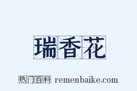 瑞香花是什么意思的图片